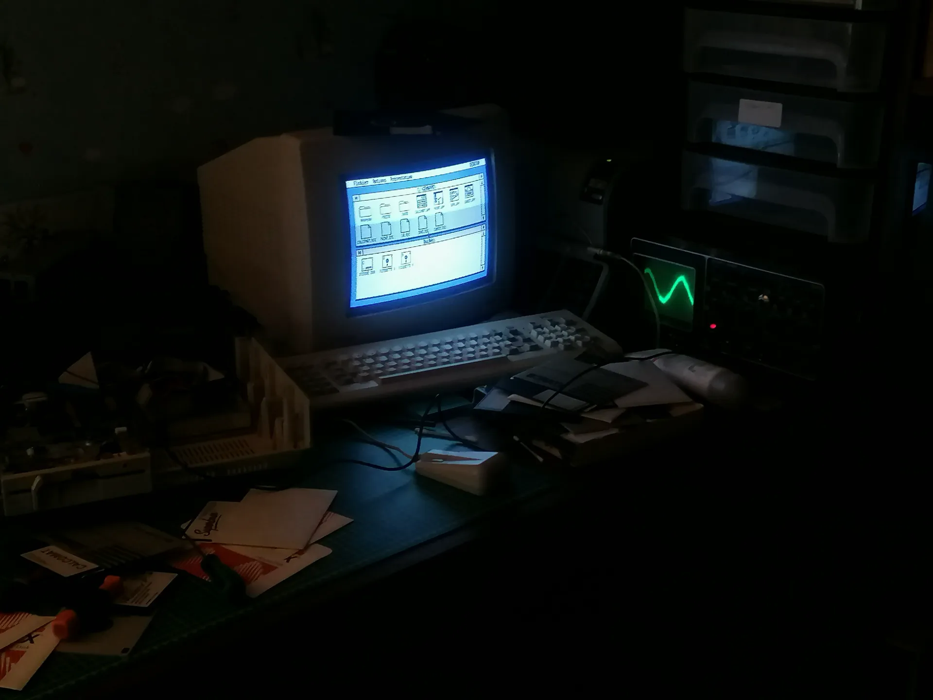 Restauration Amstrad PC 1512