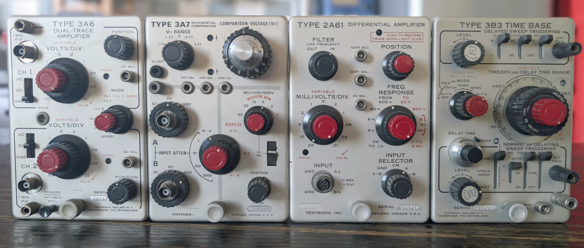 Les 4 modules
